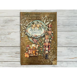 Stamperia, Backgrounds Double-Sided Paper Pad 8"X8" 10/Pkg, The Nutcracker