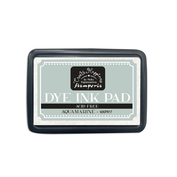 Stamperia Dye Ink Pad, Create Happiness by Vicky Papaioannou, Aquamarine