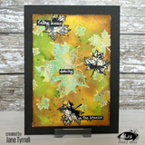 Visible Image, 6"x6" Stencil, Autumn Leaves (LE2357)