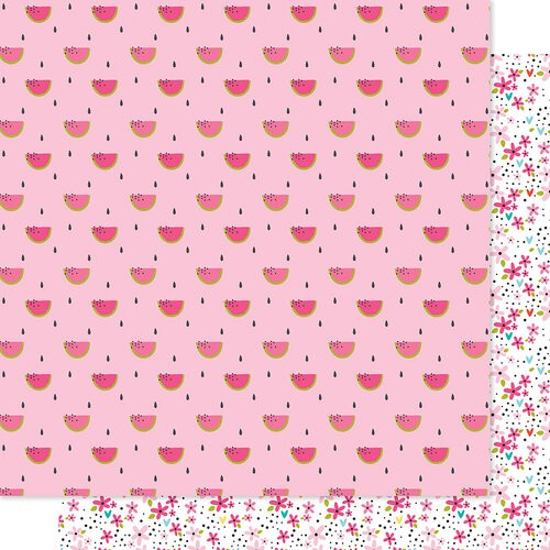 Bella Blvd, Squeeze The Day, Double-Sided Cardstock 12"X12", Slice of Life (BB2105)