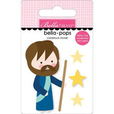 Bella Blvd, Bella-pops 3D Cardstock Stickers, Joseph & Mary
