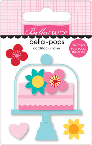 Bella Blvd, Bella-pops 3D Cardstock Sticker, Pretty Pastry