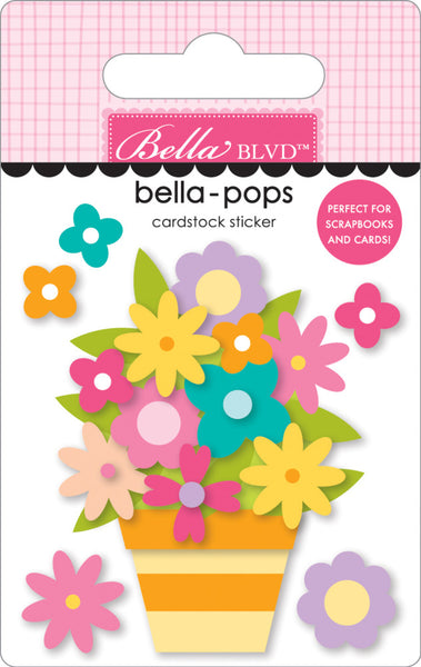 Bella Blvd, Bella-pops 3D Cardstock Sticker, For Mom