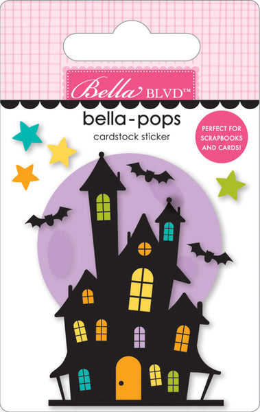 Bella Blvd, Bella-pops 3D Cardstock Sticker, Full Moon