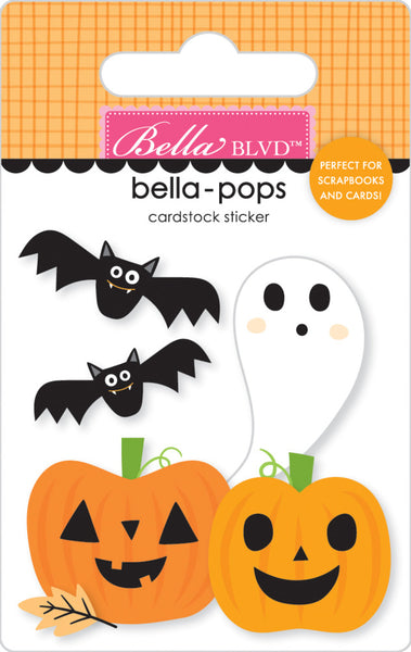 Bella Blvd, Bella-pops 3D Cardstock Sticker, Pumpkin Pals (BB3323)