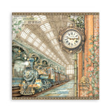 Stamperia Single-Sided Paper Pad 8"X8" 22/Pkg, Gardens of Time (SBBSXB24)