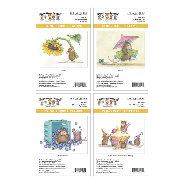 Spellbinders, House-Mouse Collector Bundle, Sunflower Walk (BD-1040)