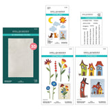 Spellbinders I Want It All! Bundle, Whimsical Village by Vicky Papaioannou (BD-1061)