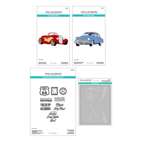 Spellbinders, I Want It All!  Classic Road Legends 2.0 Bundle by Mindy Eggen (BD-1103)