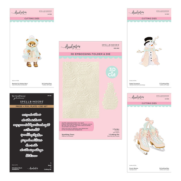 Spellbinders, Christmas Blush, I Want It All! Bundle by Frank Garcia (BD-1150)