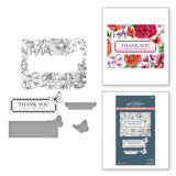 Spellbinders BetterPress Letterpress Press Plates & Dies Set, Butterfly Garden 2/Plates & 3/Dies