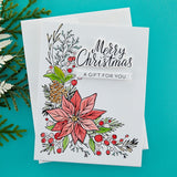 Spellbinders BetterPress Letterpress Press Plates & Die Set, Merry & Bright Sentiment Strips