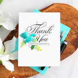 Spellbinders Press Plate By Paul Antonio, Copperplate Thank You