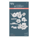 Spellbinders Press Plate & Die By Simon Hurley, Spring Magnolias, Spring Sampler (BP-157)