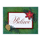 Spellbinders, BetterPress Press Plate By Paul Antonio, Copperplate, Believe (BP-183)