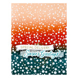 Spellbinders BetterPress Plate, From the Home for the Holidays Collection, Sprinkled Confetti (BP-200)
