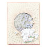 Spellbinders, Press Plate & Die Set By Carissa Wiley Sparkle On Sentiments, Shine Bright (BP-207)