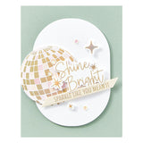 Spellbinders, Press Plate & Die Set By Carissa Wiley Disco Impressions, Shine Bright (BP-210)