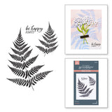 Spellbinders BetterPress Plate, From The Field Notes Collection, Lush Ferns (BP-228)