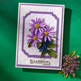 Spellbinders, BetterPress Plate & Die by Susan Tierne, Through the Meadow Sentiments (BP-244)