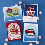 Spellbinders BetterPress Plate, Merry Mischief, Peppermint Twist (BP-315)