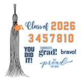 Spellbinders Press + Foil Plate & Die Set, Classic Mouse, Graduation Sentiments (BP-358)