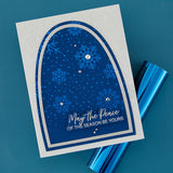 Spellbinders, Press + Foil Plate & Die Set, Winter Peace (BP-378)