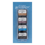 Spellbinders BetterPress Letterpress Mini Ink Pad Set 4/Pkg, Regal Tones