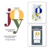 Spellbinders BetterPress Plate, From the Home for the Holidays Collection, Color Mix Joy Registration (BPR-014)