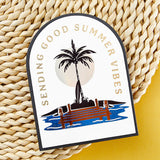 Spellbinders, BetterPress, Press Plates and Registration Template, Summer Vibes (BPS-002)