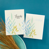 Spellbinders, BetterPress, Press Plates & Registration Template, Layered Leaf Print (BPS-005)