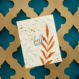 Spellbinders, BetterPress, Press Plates & Registration Template, Layered Leaf Print (BPS-005)