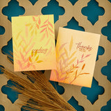 Spellbinders, BetterPress, Press Plates & Registration Template, Layered Leaf Print (BPS-005)
