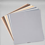 Bazzill, 12X12 Smoothies Cardstock Assortment Pack, Neutrals (10 Colors)