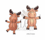 Riley & Company, Clear Stamp Set (Set of 2), Basic Dress Up Riley