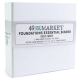49 And Market Foundations Binder, White (FAB-32895)