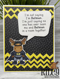 Riley & Company, Rubber Stamps, Batmoose