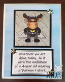 Riley & Company, Rubber Stamps, Batmoose