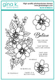 Gina K. Designs, Clear Stamps, Believe in Miracles