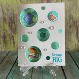 Gina K. Designs, 6" x 8" Clear Stamps by Debrah Warner, Best Fishes