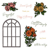 Honey Bee Stamps, 6x8 Clear Stamp & Dies Combo, Blooming View