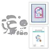 Spellbinders, Independent Exclusive Craftoween Add-On Die, Dragon Boo (S2-441)