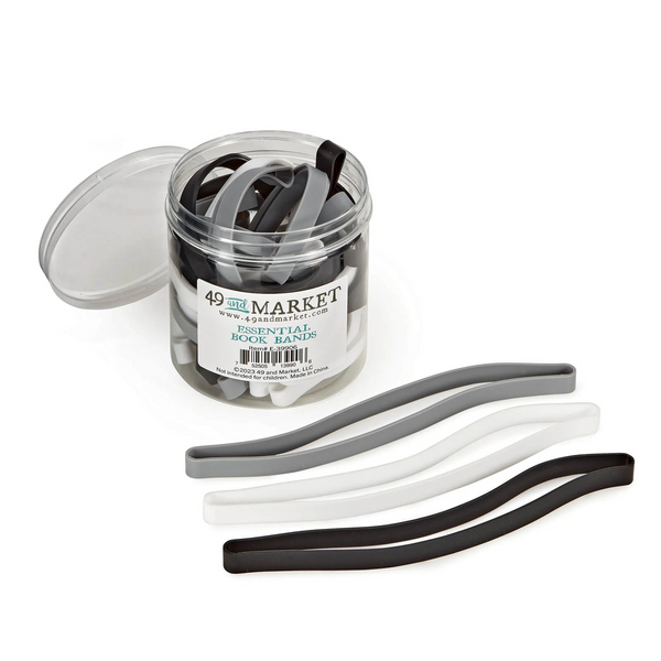 49 and Market, Essential Book Bands Neutral Individual, (Assorted Colors)