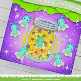 Lawn Fawn, Lawn Cuts Custom Craft Die, Build-A-Drink Mason Jar Add-on: Lantern (LF3433)