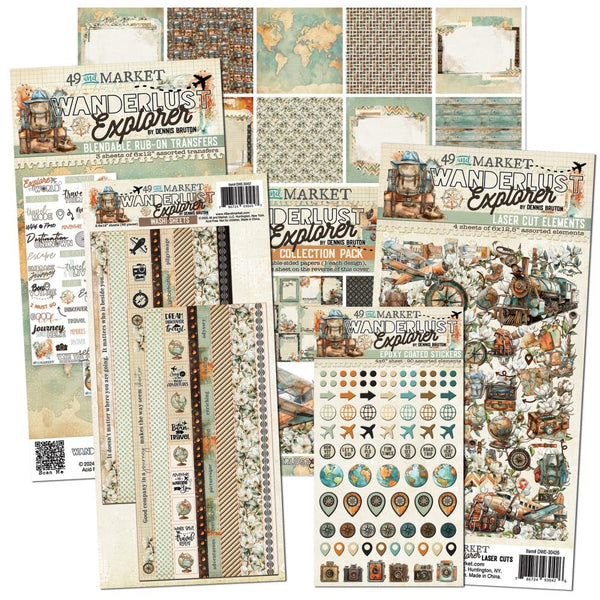 49 And Market Collection Bundle, Wanderlust Explorer (DWE-30259)