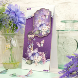 Hunkydory Crafts, Amethyst Wings Luxury Topper Set