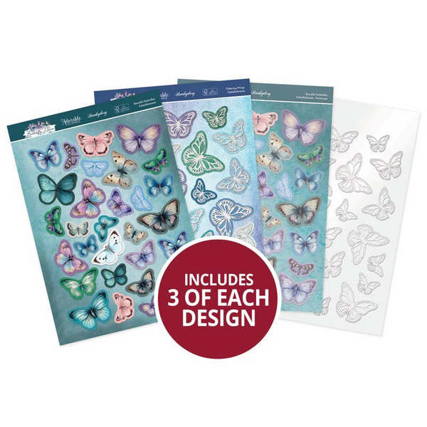 Hunkydory Crafts, Butterfly Dance Embellishments
