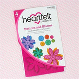 Heartfelt Creations, Buttons and Blooms Collection, Stamps & Dies Combo, Buttons and Blooms