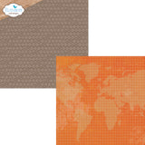 Elizabeth Craftsm Double-Sided Cardstock Pack 12"X12", Rest & Relaxation (C043)