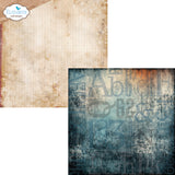 Elizabeth Craftsm Double-Sided Cardstock Pack 12"X12", Rest & Relaxation (C043)